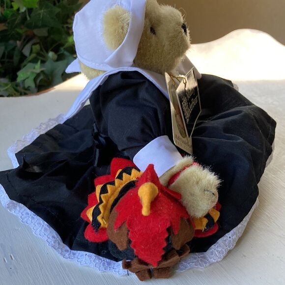 Vintage 1989 Muffy Pilgrim Fall 1989 The VanderBear Family Pilgrim Bear NWT - Picture 12 of 12